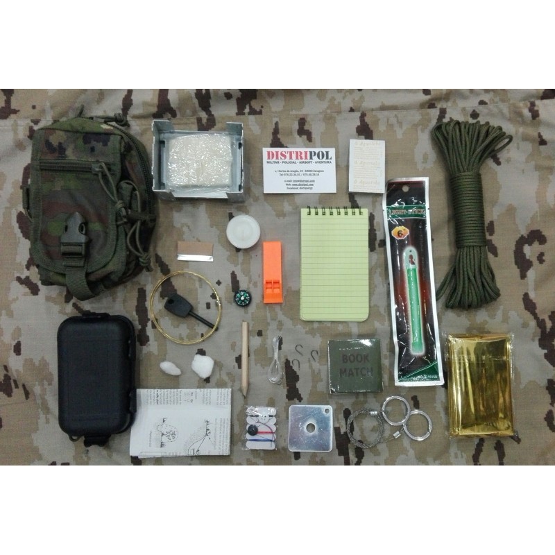 KIT SUPERVIVENCIA II - Distripol - Material Profesional y Airsoft