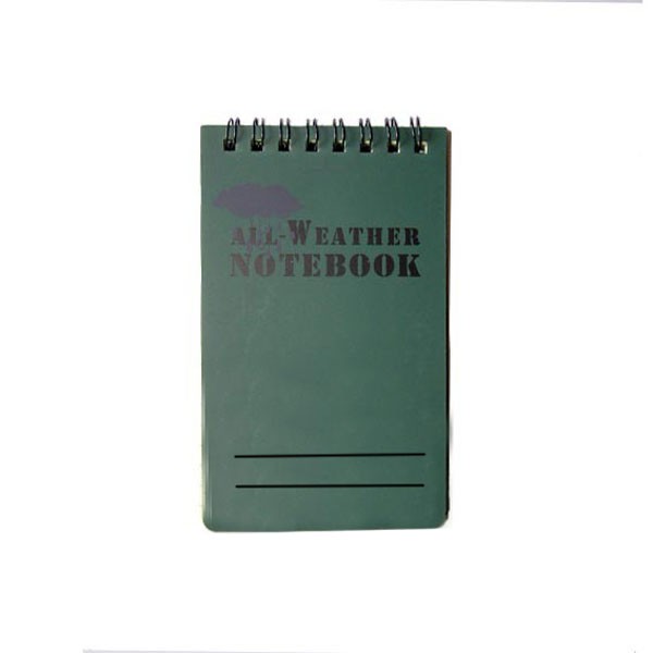 CUADERNO WATERPROOF 8cm X 12cm