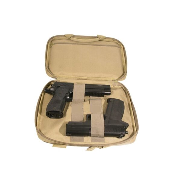 FUNDA DE TRANSPORTE PARA DOS PISTOLAS TAN