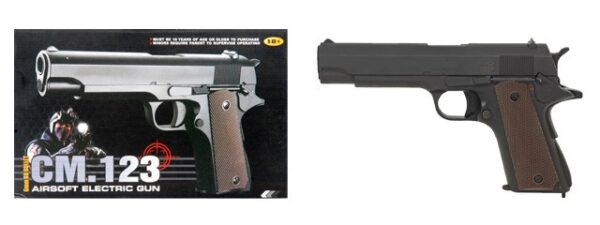 COLT 1911 METALICA ELECTRICA