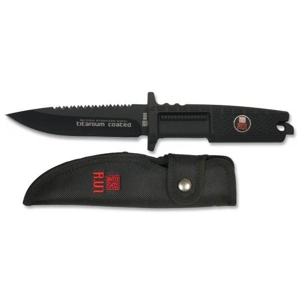 CUCHILLO RUI PUÑO GOMA HOJA 12CM