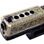 IVORY ENGRAVED PISTOLA WE