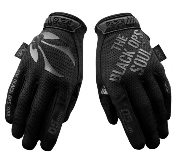 GUANTES MTO TOUCH NEGROS BO MANUFACTURE