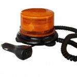 PILOTO LANZA-DESTELLOS LED AZUL. BASE MAGNETICA