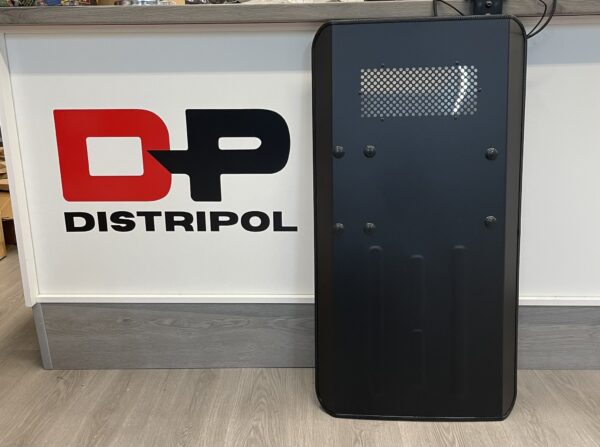 Escudo antidisturbios aluminio con linterna LED