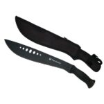 MACHETE BOLO HUNTER FUNDA CREMALLERA NEGRO
