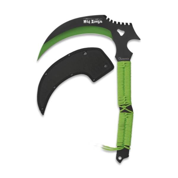 HOZ ALBAINOX ZOMBIE 19CM NEGRO/VERDE