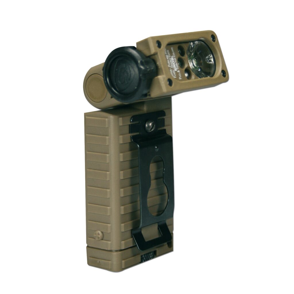 Linterna STREAMLIGHT Sidewinder Military Color Verde con montura para casco