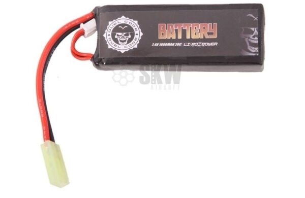BATERIA LIPO 7.4V 1600MAH 20C DUEL CODE