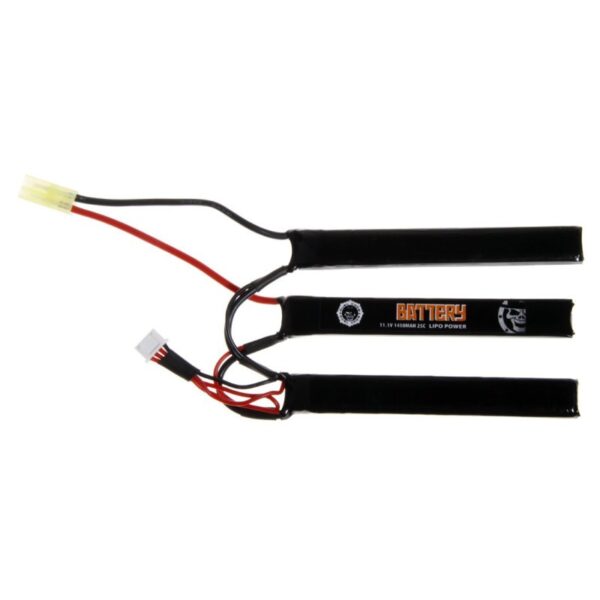 BATERIA LIPO 11.1V 1450 MAH 25C DUEL CODE