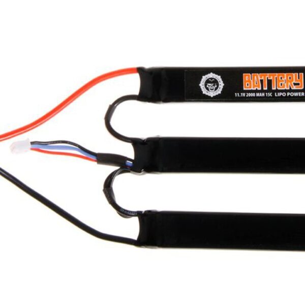 BATERIA LIPO 11.1V 2000 MAH 15C DUEL CODE