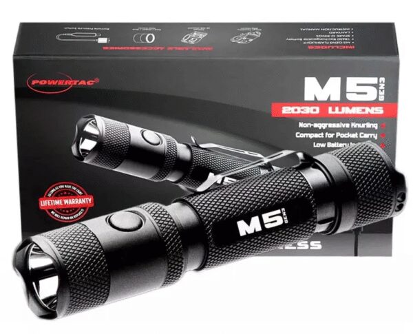 M5-G3 Linterna 2030 Lúmenes Recargable