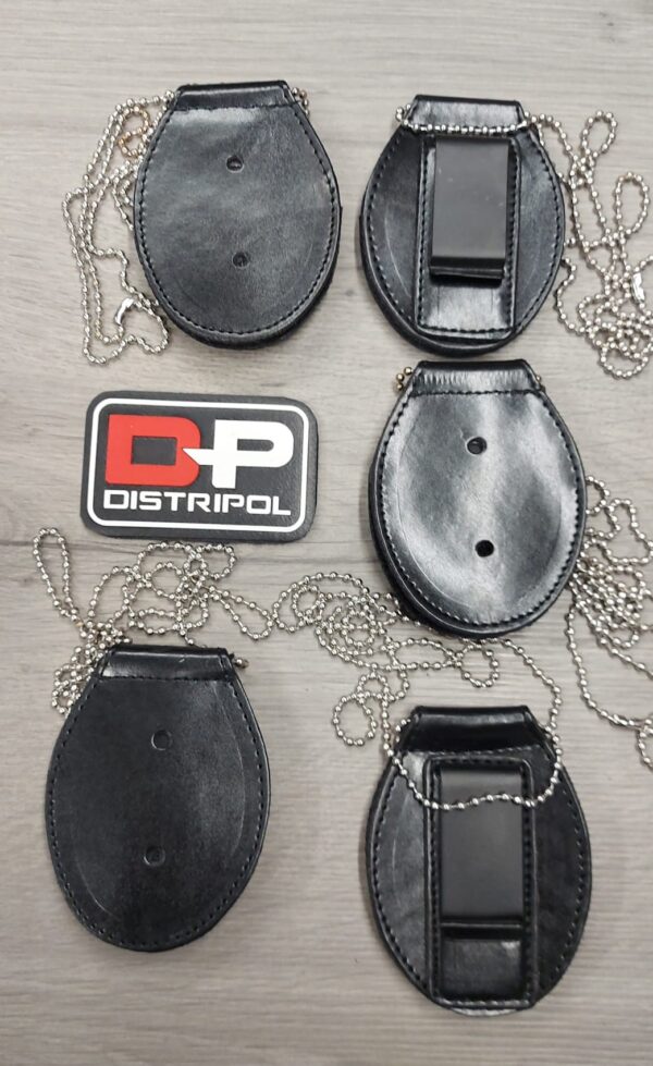 PORTAPLACAS UNIVERSAL CON PINZA Y CADENA