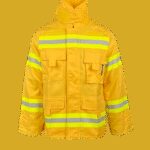 CHAQUETA IGNÍFUGA DE DOS CAPAS PARA BOMBERO FORESTAL