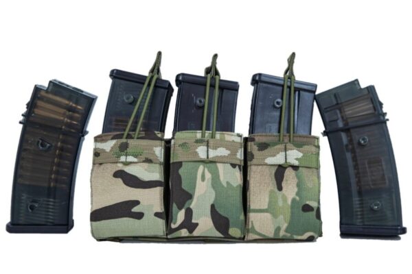 PORTA CARGADOR DE FUSIL TRIPLE HIBERUS762