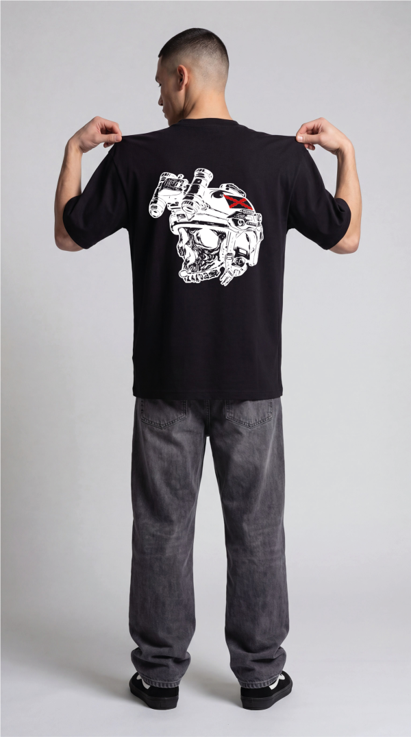CAMISETA CASCO CALAVERA