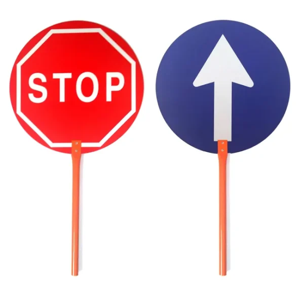 SEÑAL PALETA MANUAL STOP/PASE 1UD